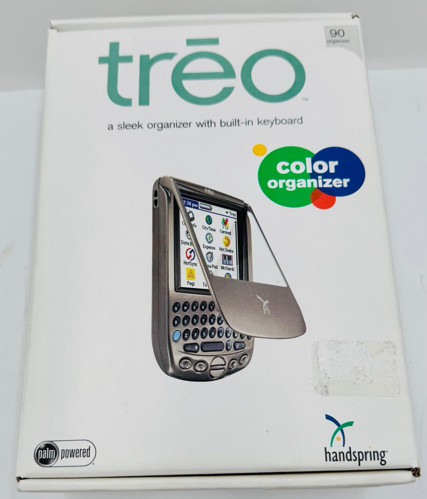 Classic Palm Treo 90 with Original Box Tested / Works