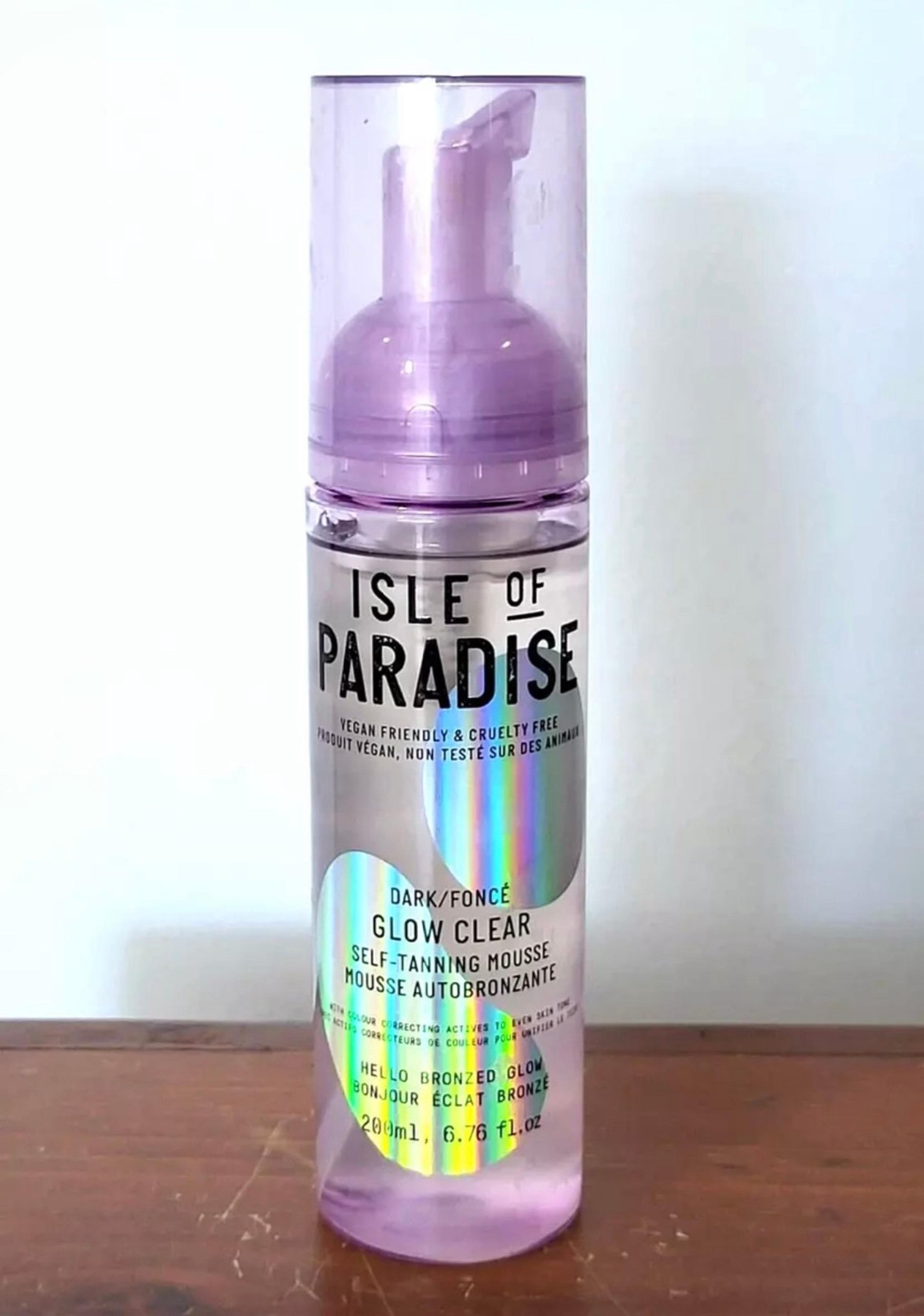 Isle of Paradise Dark Self Tanning Mousse