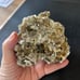 Clear fluorite calcite and mica specimen-A547