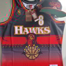Atlanta Hawks Jersey/Hat NWT
