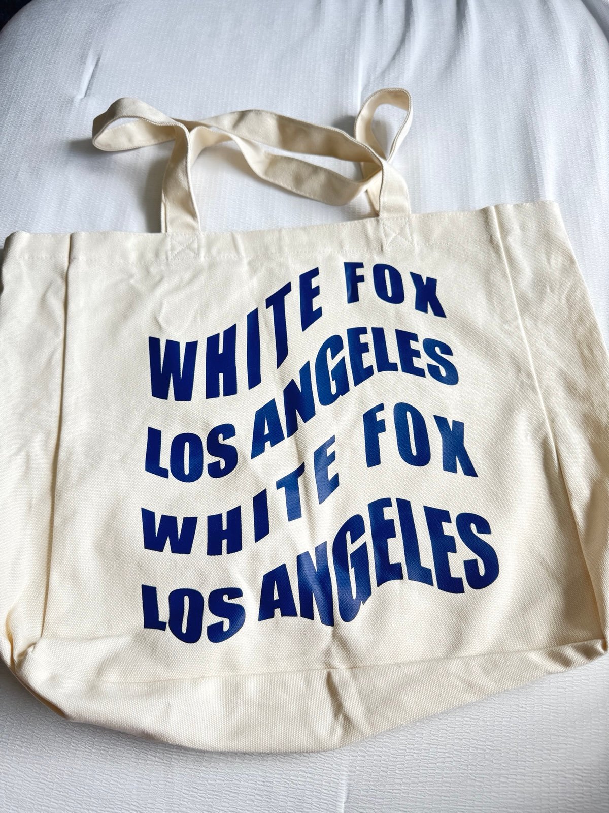 WHITE FOX Tote Bag