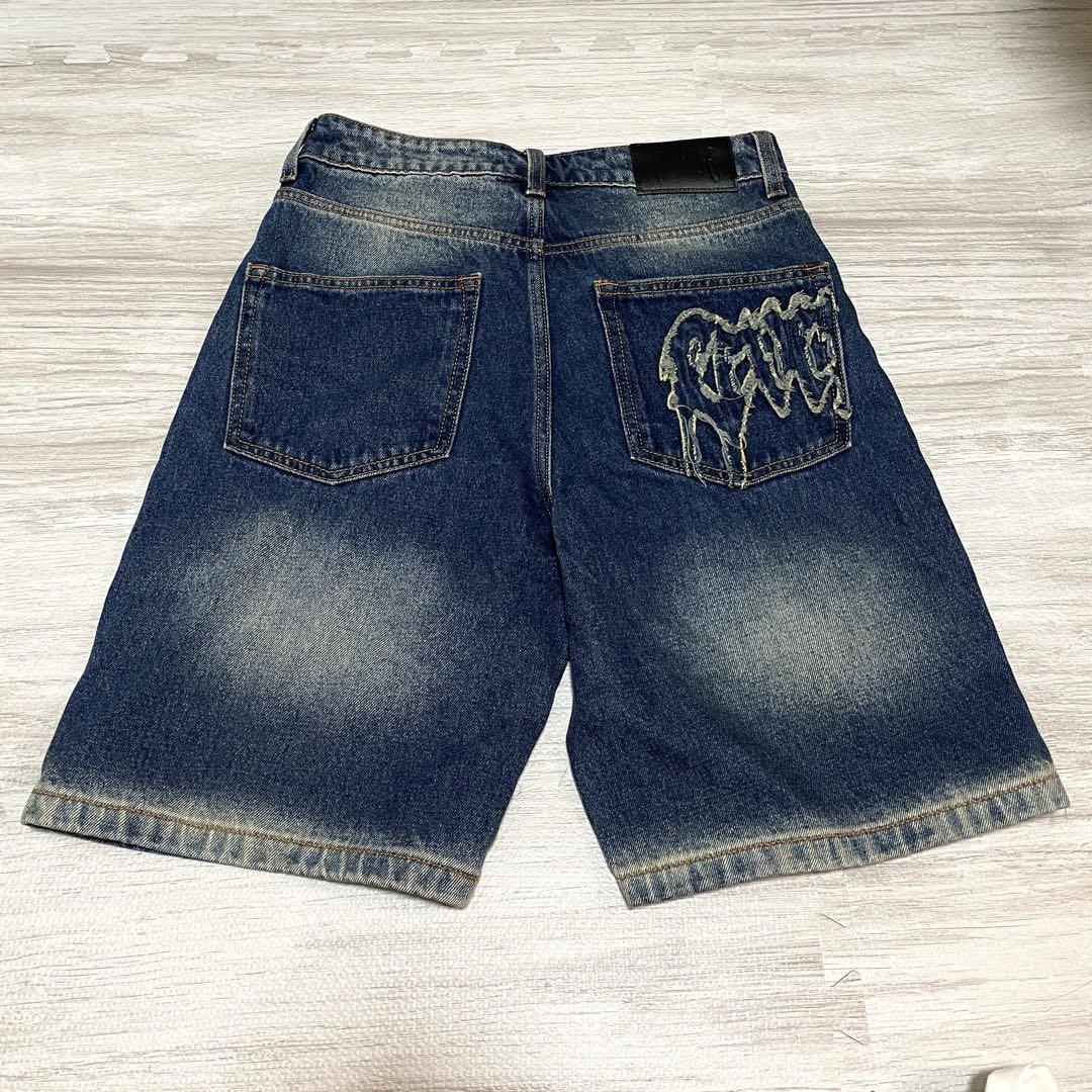 REVENGE THORN DENIM SHORTS (COPPER) リベンジ REVENGE THORN DENIM SHORTS (COPPER) Casual shorts