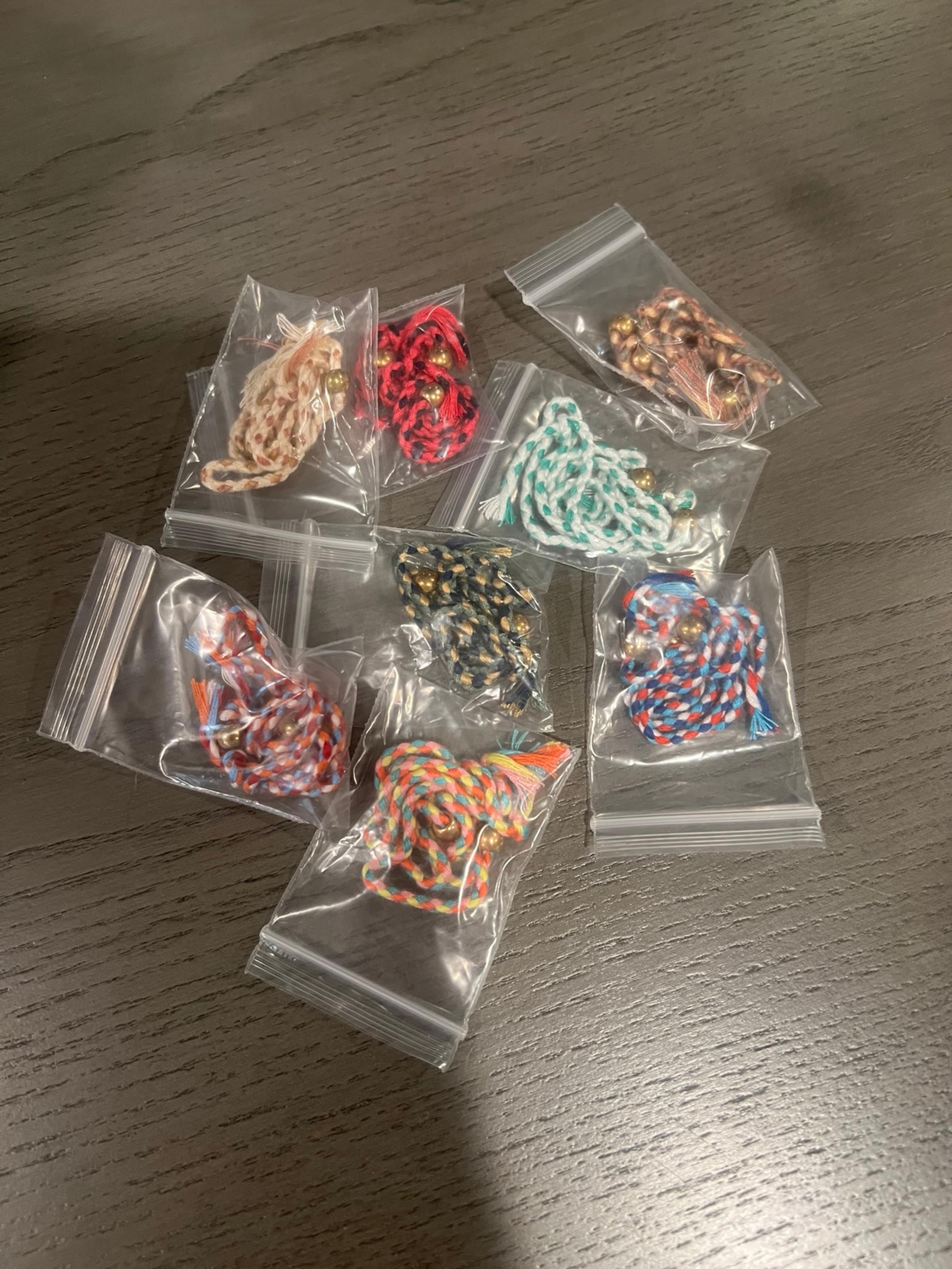 8 Brand New String Ankle Bracelets
