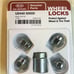 Kia Motors Set of 4 Wheel Locking Lug Nuts, 1 McGard 046155 Wheel Lock Key Oem
