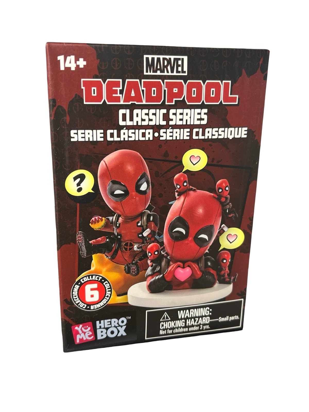 Marvel Deadpool Classic Series HeroBox 2PC Blind Box Mini Figures – NEW Sealed