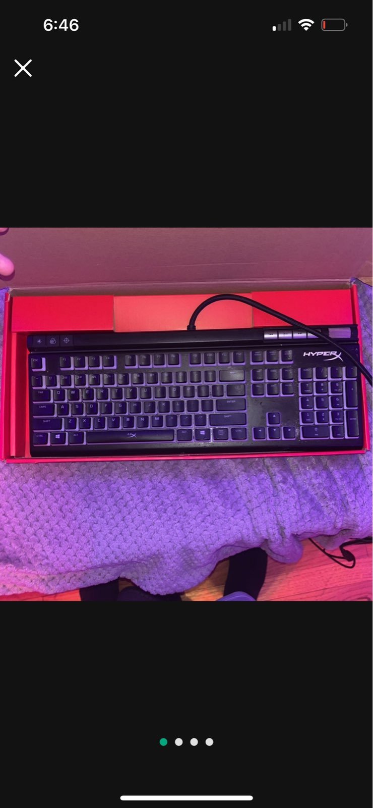 Alloy elite 2 hyper x Keyboard