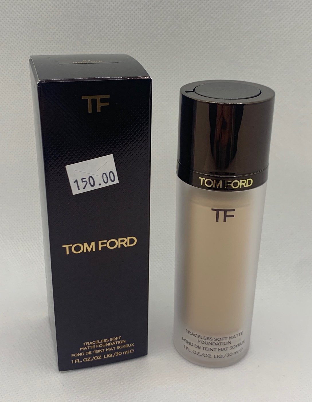 Tom Ford Traceless Soft Matte Foundation ～ 0.3 IVORY SILK ~ 1oz/30ml NIB
