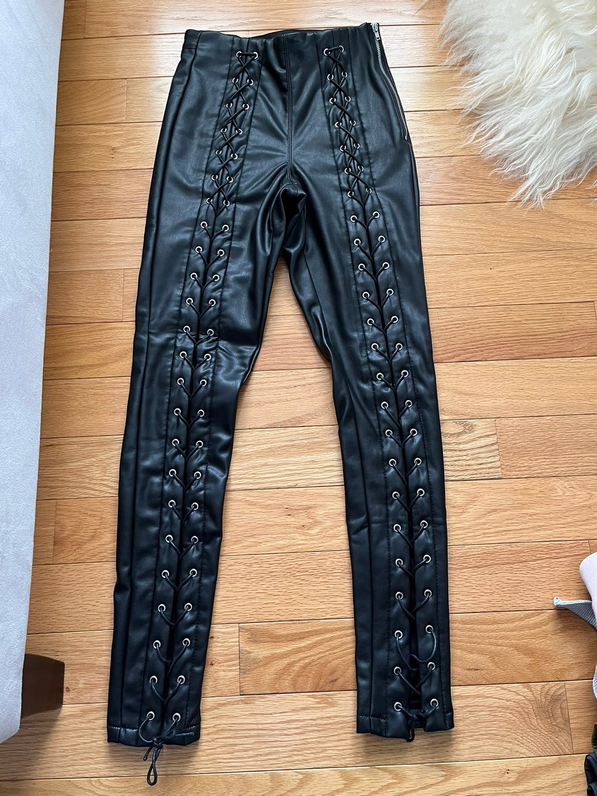 Topshop Pleather Leggings