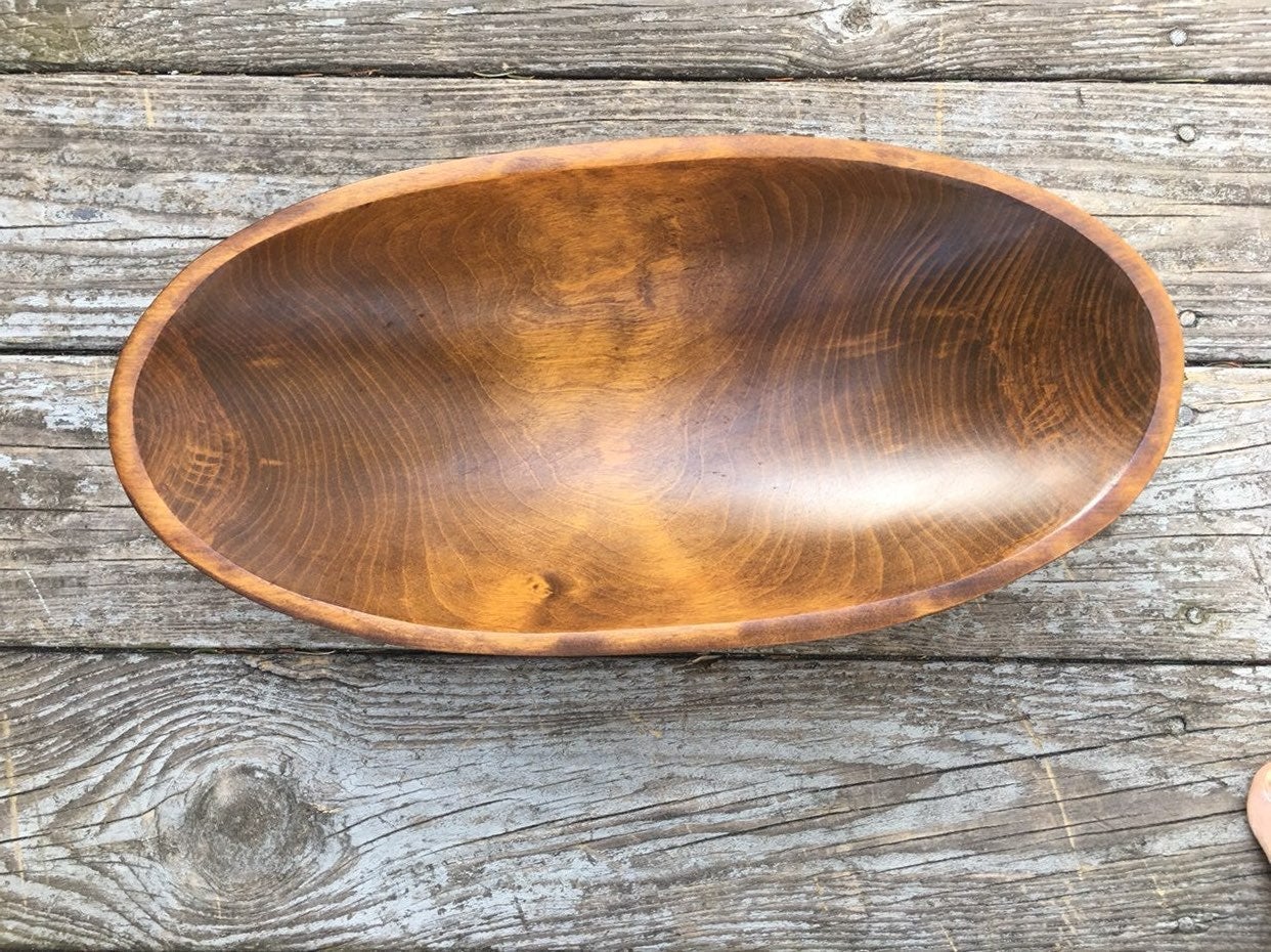 Kennedy Brothers vintage wooden bowl
