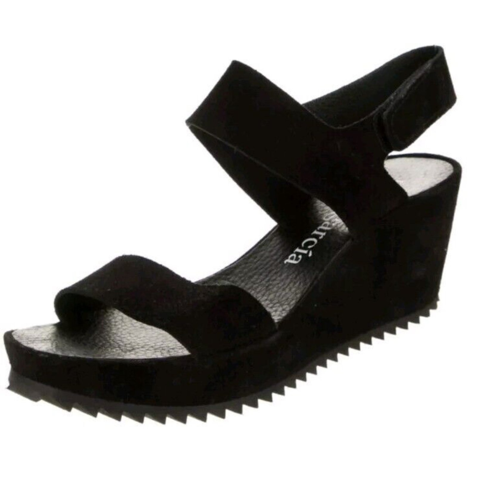 Pedro Garcia Made in Spain Black Wedges Size 39.5