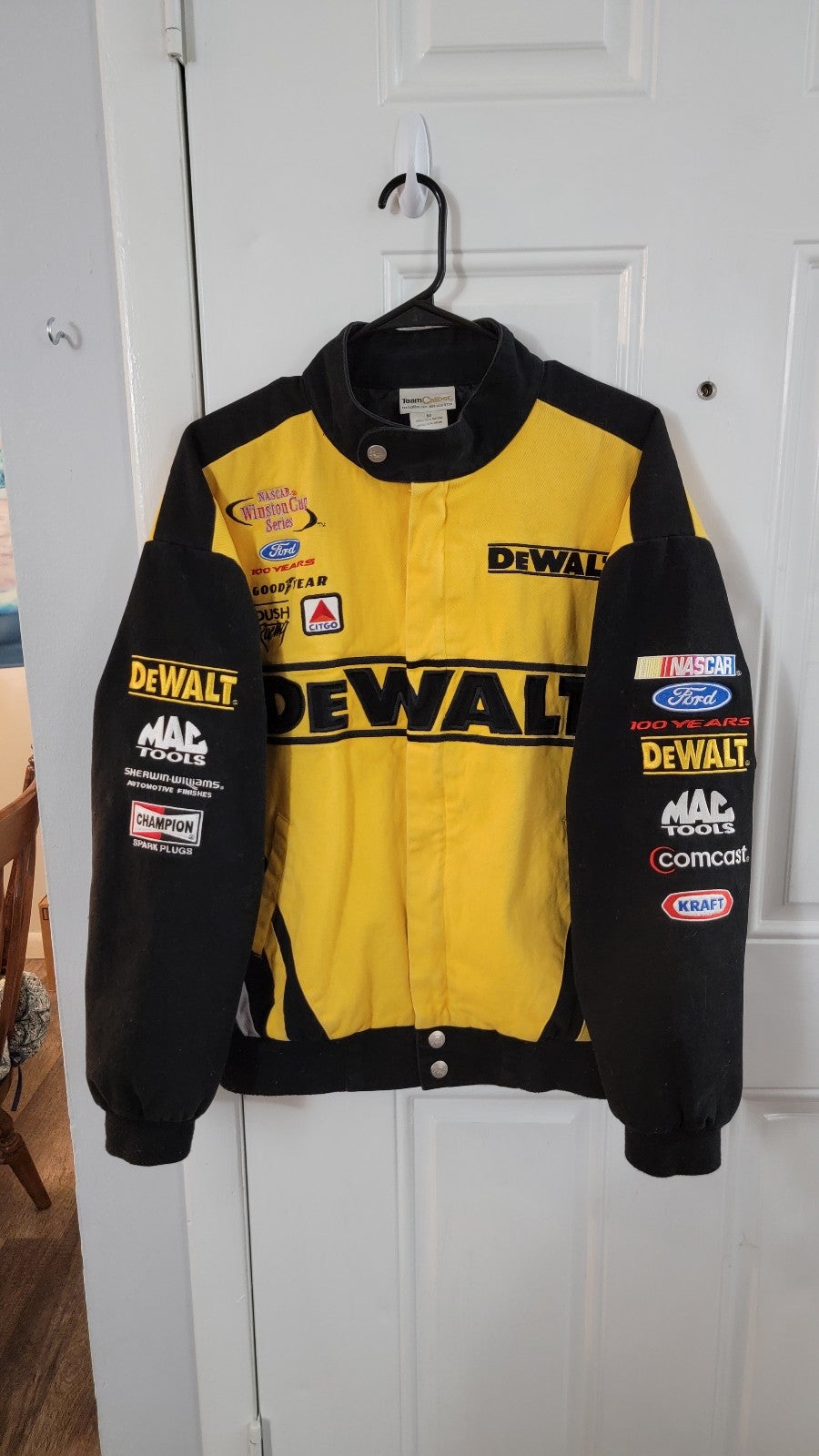 Vintage 1990s Dewalt Nascar racing jacket