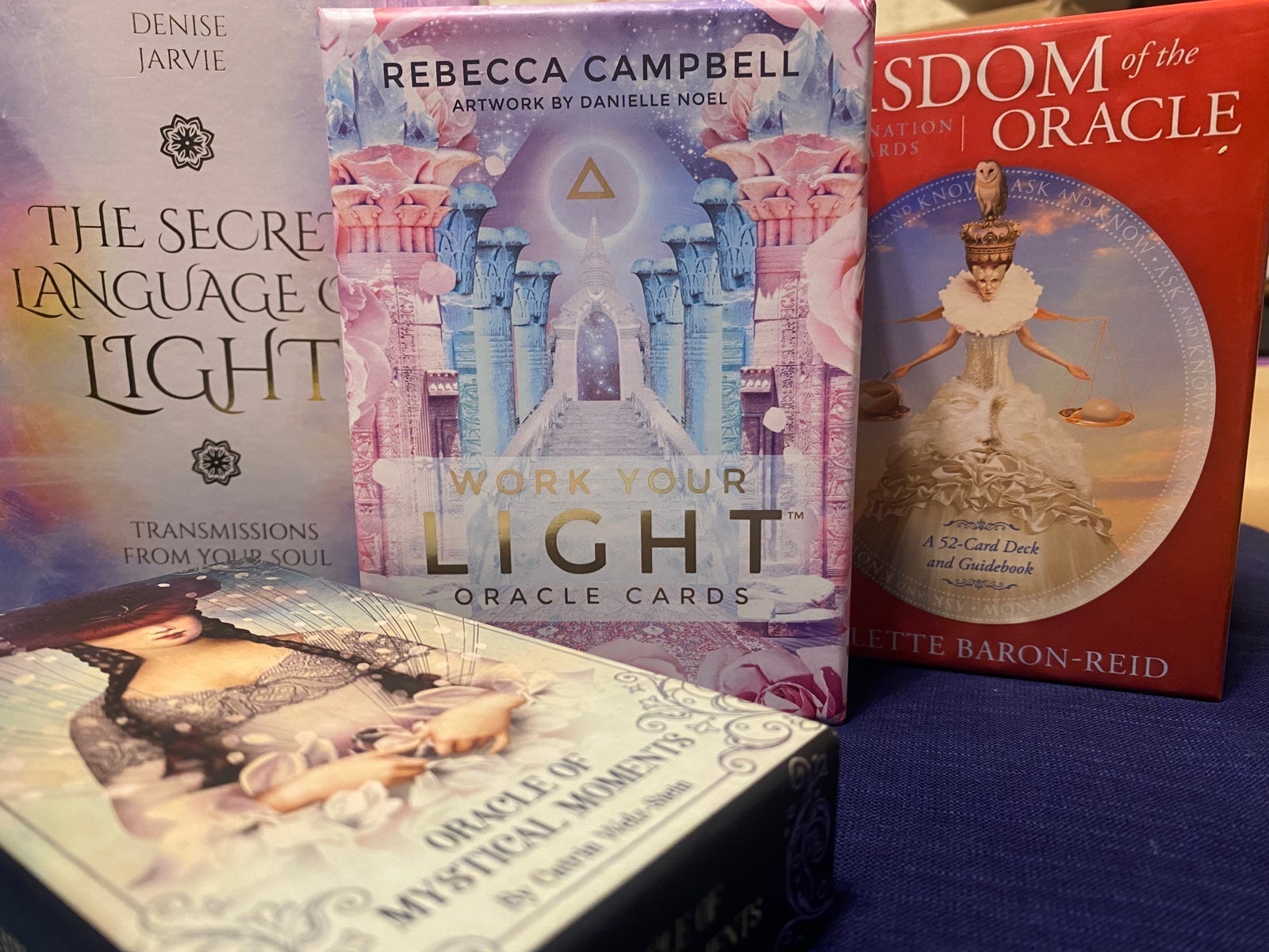 Light worker feminine oracle deck bundle