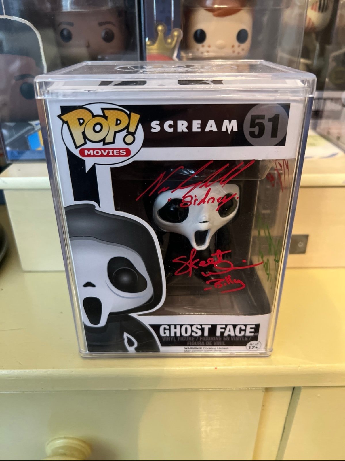OG Ghostface Signed Funko