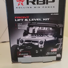 **Front Leveling Kit, 2007-2018 Jeep Wrangler**