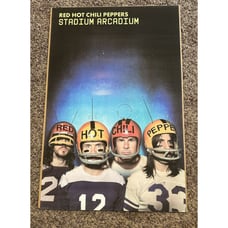 Original 2006 Print RED HOT CHILI PEPPERS POSTER STADIUM ARCADIUM 24X36 Inches