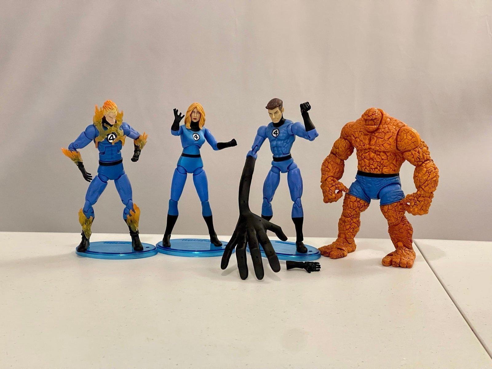 Fantastic Four 6 Inch Marvel Legends by Hasbro - Toybiz