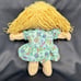 Vintage CPK Crimp N Curl Doll W/What Time Is It? Dress Cabbage Patch Kids 1991