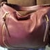 Jessica Simpson Leather Cheetah Print Marron Tote Bag Satchel Purse