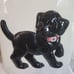 Big Sky Carvers Canine Cookie/treat Jar Phyllis Driscoll Black Lab 11 Tall