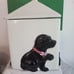 Big Sky Carvers Canine Cookie/treat Jar Phyllis Driscoll Black Lab 11 Tall