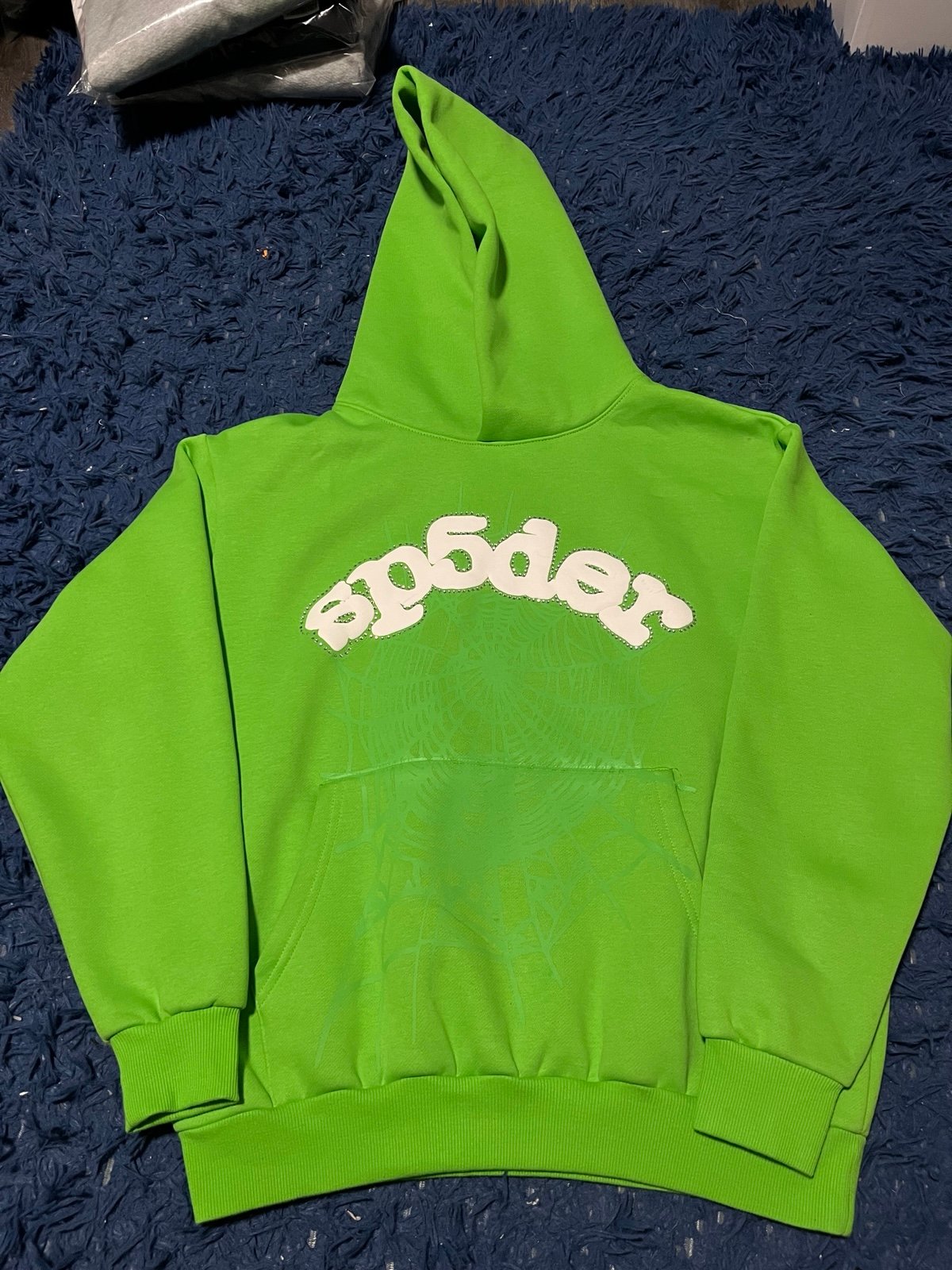 Sp5der Hoodie Size S Brand New Lime Green