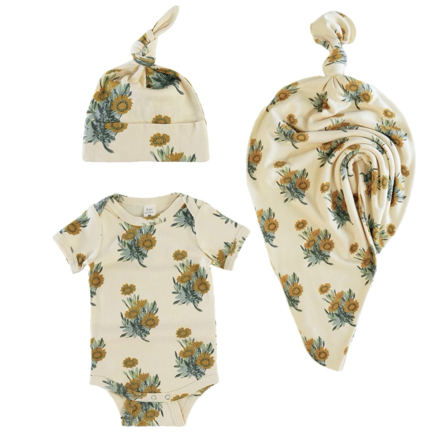 Kate Quinn calendula newborn bundle
