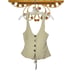 Anthropologie Halter Vest sand M