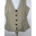 Anthropologie Halter Vest sand M