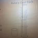 SOMEET Rotary Coat Rack, Wooden Coat Rack Freestanding with 3 Storage Shelves an