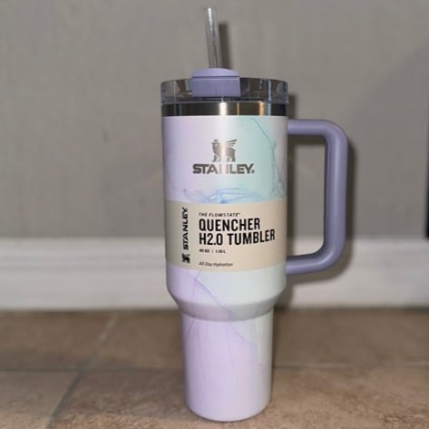 Stanley 40 oz Stainless Steel H2.0 FlowState Quencher Tumbler Watercolor Dusk