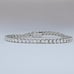 Solid 925 Silver Womens 2ct Diamond Tennis Bracelet 6.5 Authentic Real Jewelry