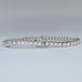 Solid 925 Silver Womens 2ct Diamond Tennis Bracelet 6.5 Authentic Real Jewelry