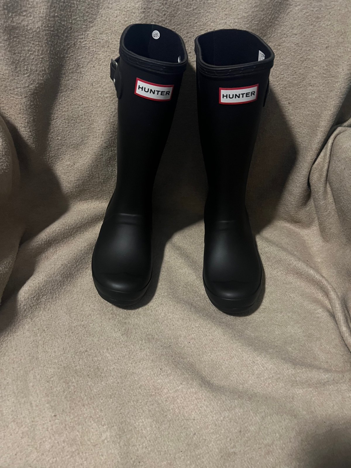 Hunter unisex tall kids rain boots