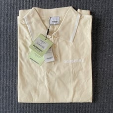 Large Size Nwt Burberry Men's Knit Polo T-Shirt