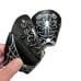 Black spike roller skates toe guards