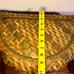 Vintage Chinoiserie Wicker Rice Hamper & Cricket Box