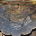 Vintage Alpaca Silver & Abalone Siesta Scene Scalloped Brooch