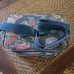 CONCOURSE vintage train case vanity suitcase luggage carry on bag Tapestry