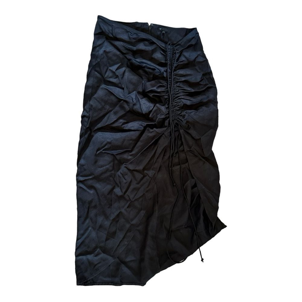 NBD Cinched Black Skirt nwt