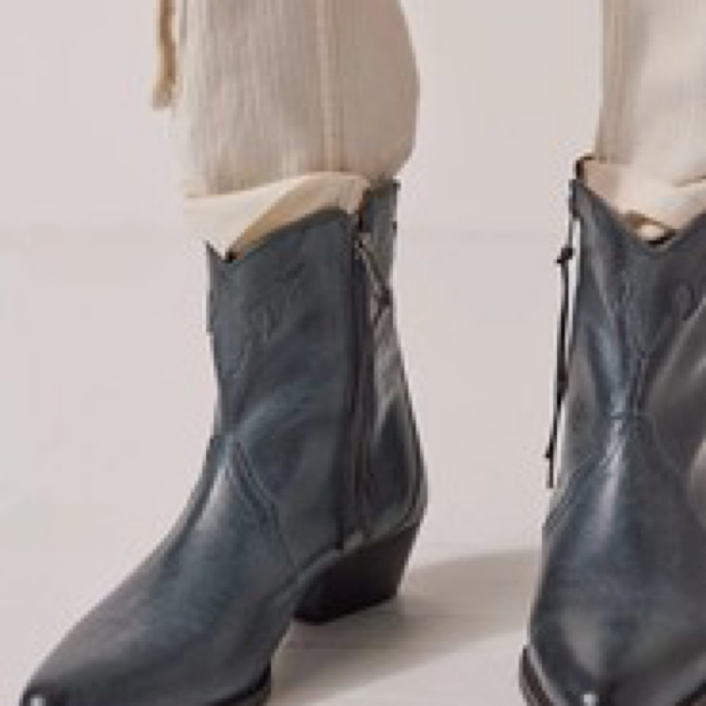 Free People New Frontier Western Boot Stargazer Size 11