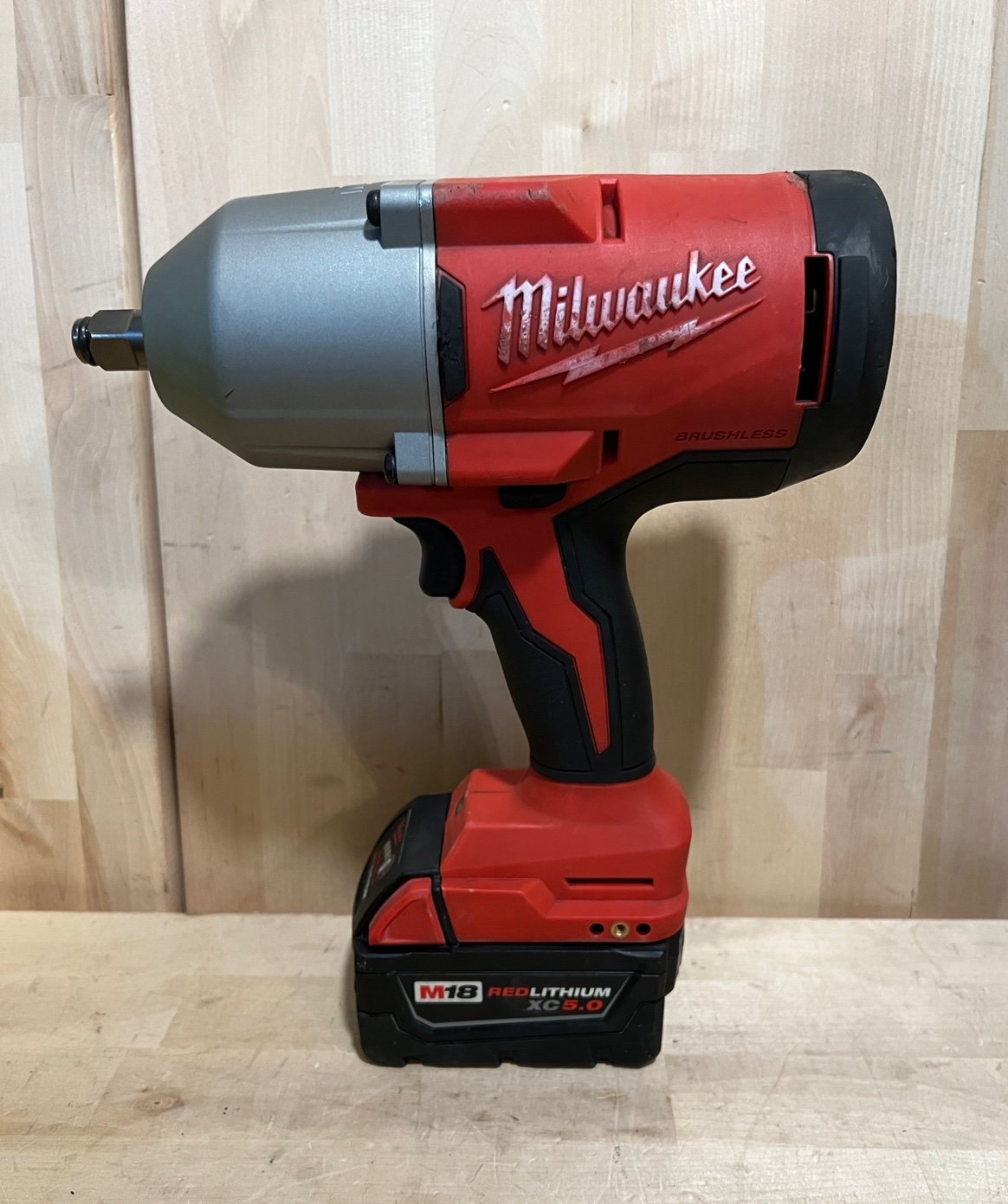 Milwaukee M18 18-Volt Lithium-Ion Brushless 1/2 in. High Torque Impact Wrench
