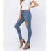 Judy Blue Mid-Rise 70's Patch Skinny Jeans Womens Size: 3/26