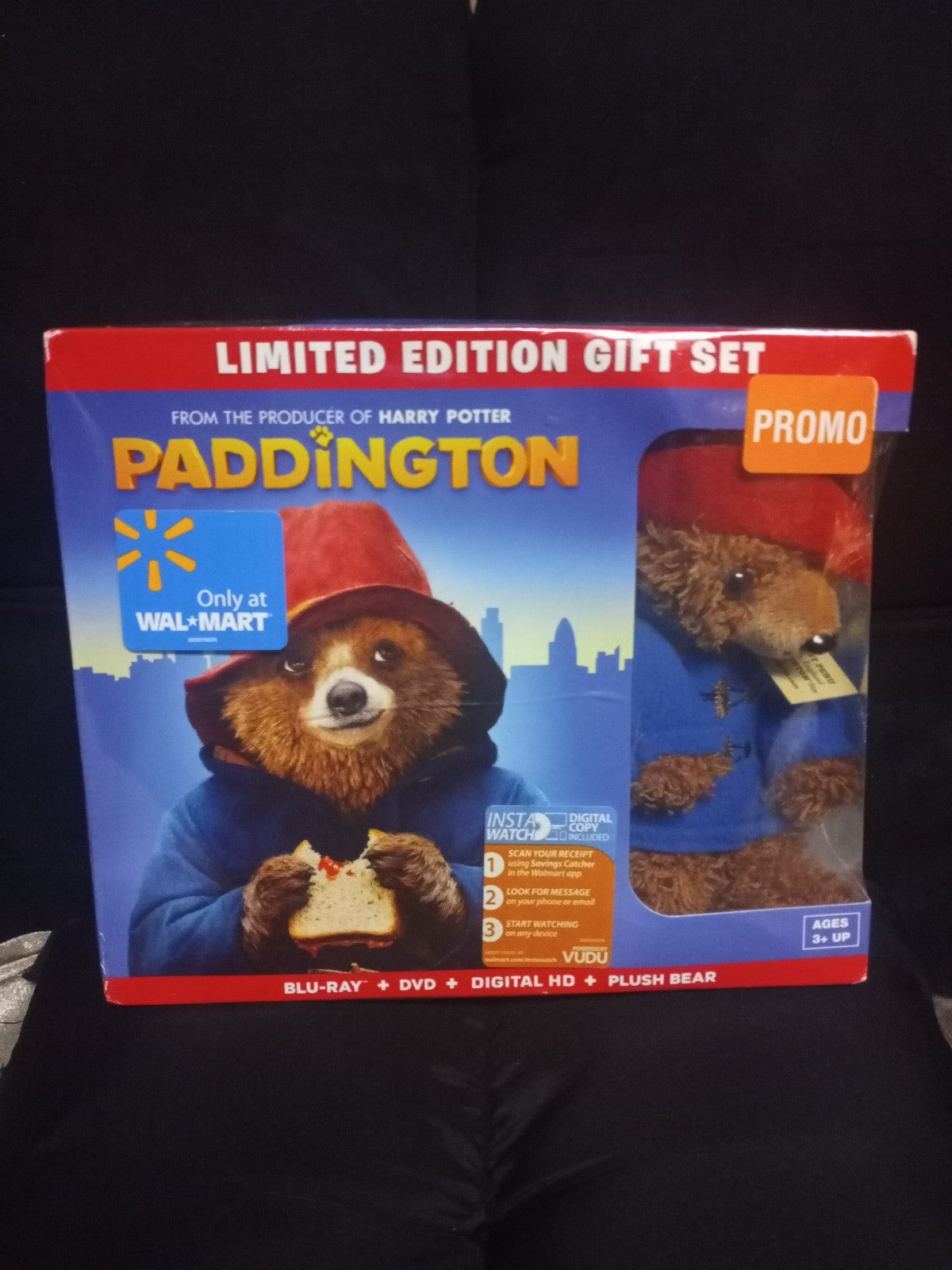 Paddington Limited Edition Gift Set Blu-Ray Sealed