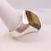 Sterling Silver Taxco Mexico Tiger's Eye Men's Ring