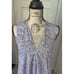 BCBGMaxazria Sleeveless V-Neck Ruffle Hi-Low Asymmetrical Purple Midi Dress XS