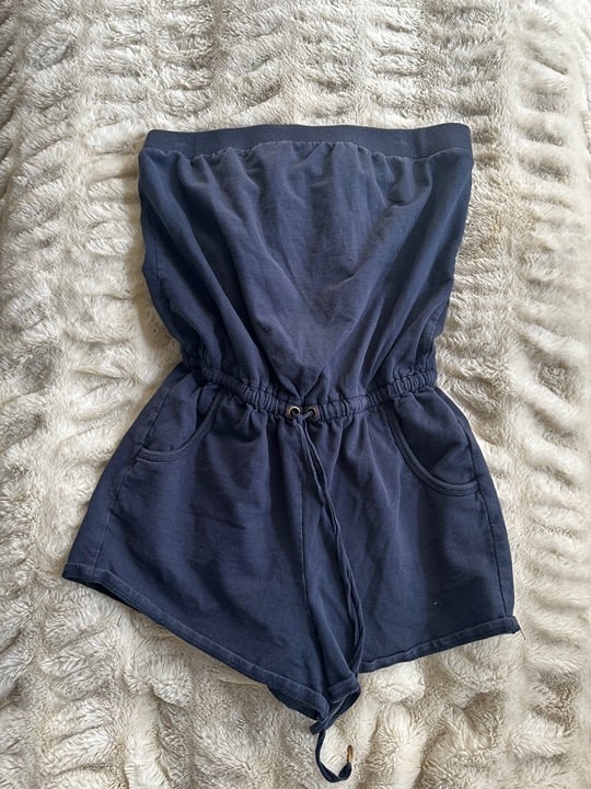 Forever 21 blue clearance romper