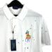 NEW Polo Ralph Lauren Men's M Slim RAINBOW BIG PONY Pride Paint Splatter White
