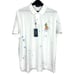 NEW Polo Ralph Lauren Men's M Slim RAINBOW BIG PONY Pride Paint Splatter White