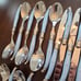 Laguiole French Home Flatware Set 52 Piece Blue Pearl Bee Handles Stainless