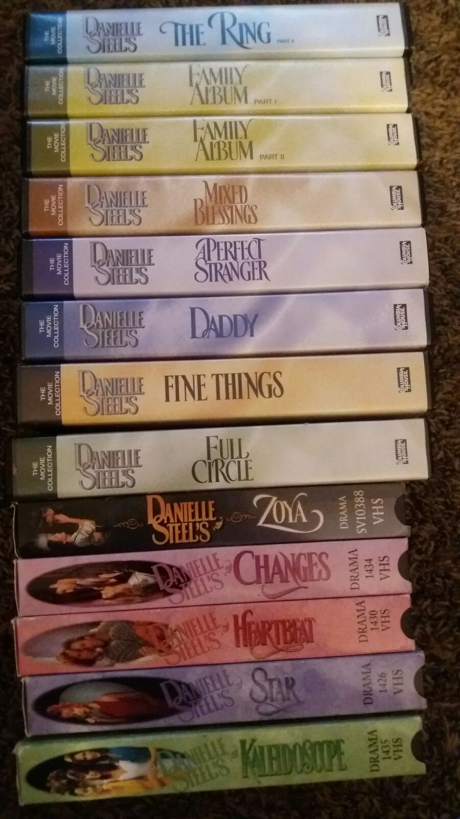 DANIELLE STEEL'S 13 Video Bundle (VHS)